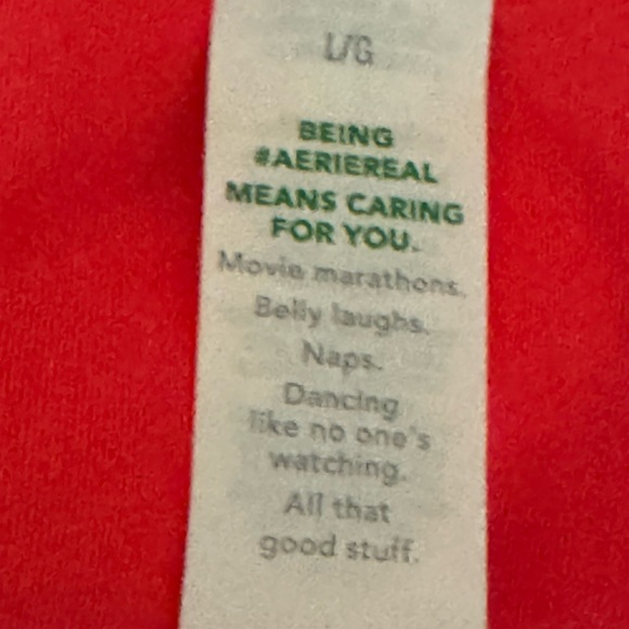 AA-468 Aerie NWT Pink Lined Summer Swim Bikini Bottoms Size L - Picture 11 of 12